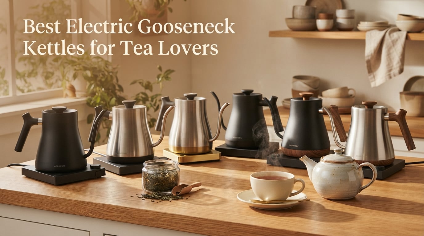 Best Electric Gooseneck Kettles for Tea Lovers