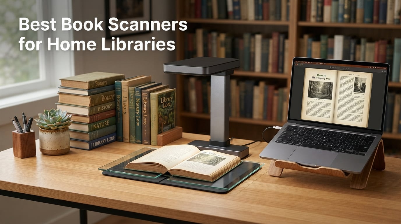 Best Book Scanners for Home Libraries