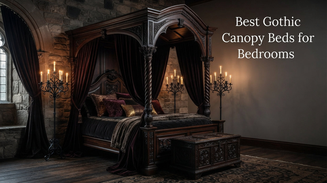 Best Gothic Canopy Beds for Bedrooms