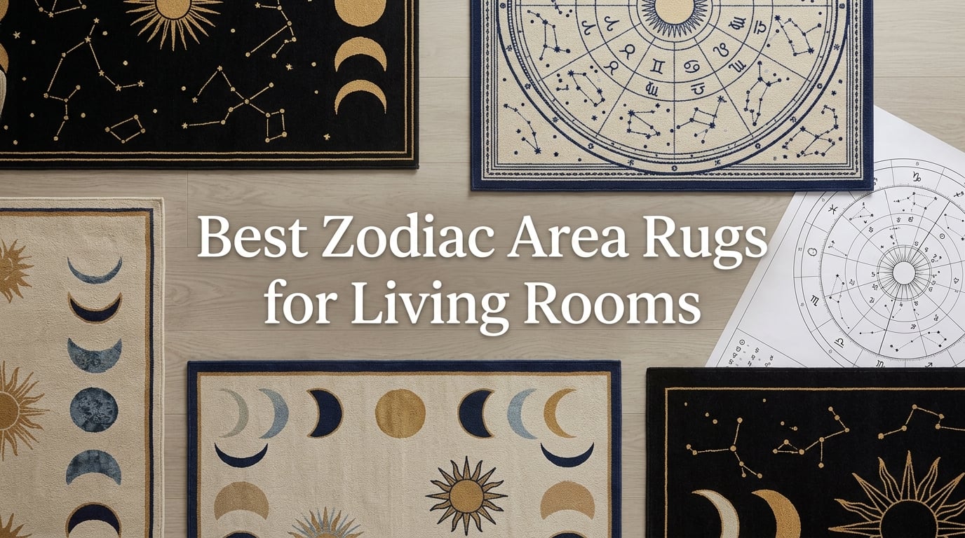 Best Zodiac Area Rugs for Living Rooms