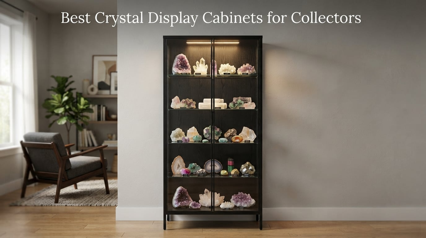 Best Crystal Display Cabinets for Collectors