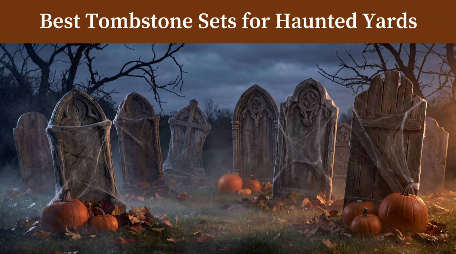 Best Tombstone Sets for Haunted Yards