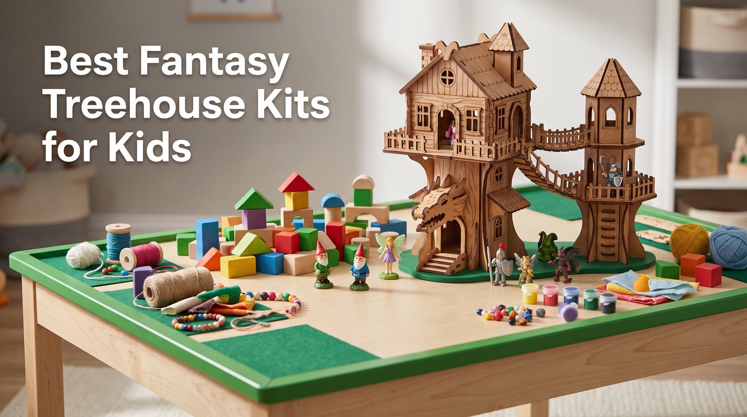 Best Fantasy Treehouse Kits for Kids