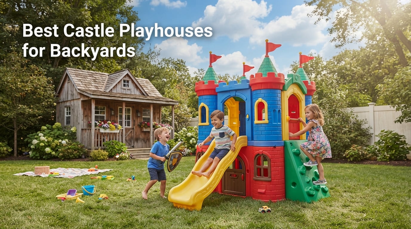 Best Castle Playhouses for Backyards