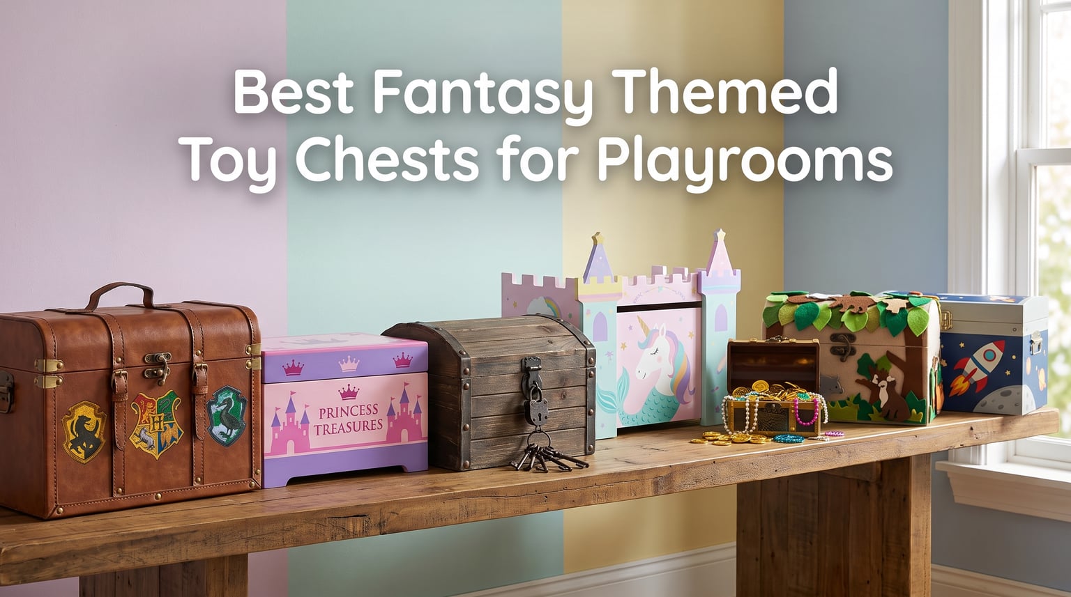 Best Fantasy Themed Toy Chests for Playrooms