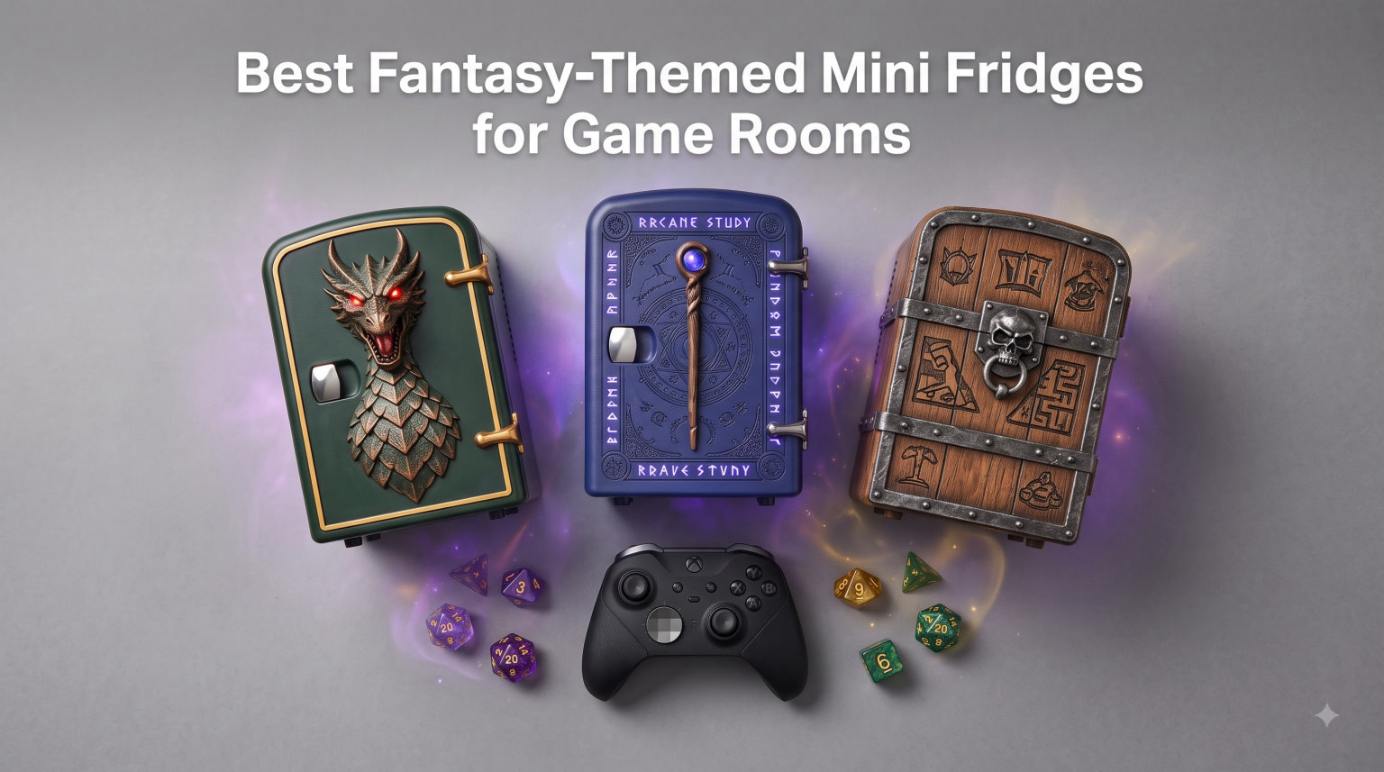 Best Fantasy-Themed Mini Fridges for Game Rooms