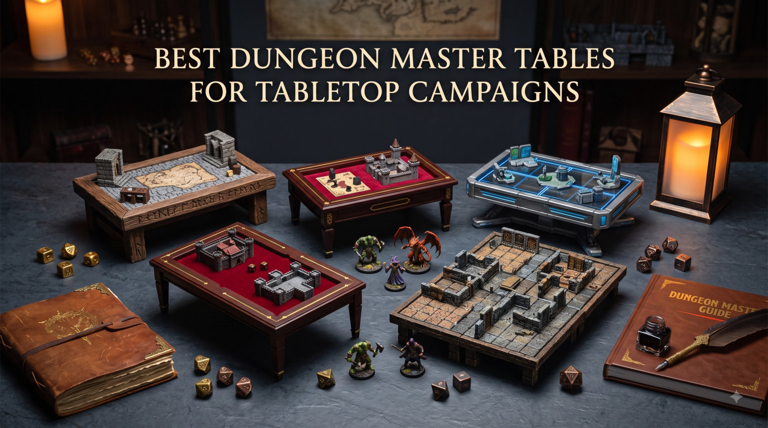Best Dungeon Master Tables for Tabletop Campaigns