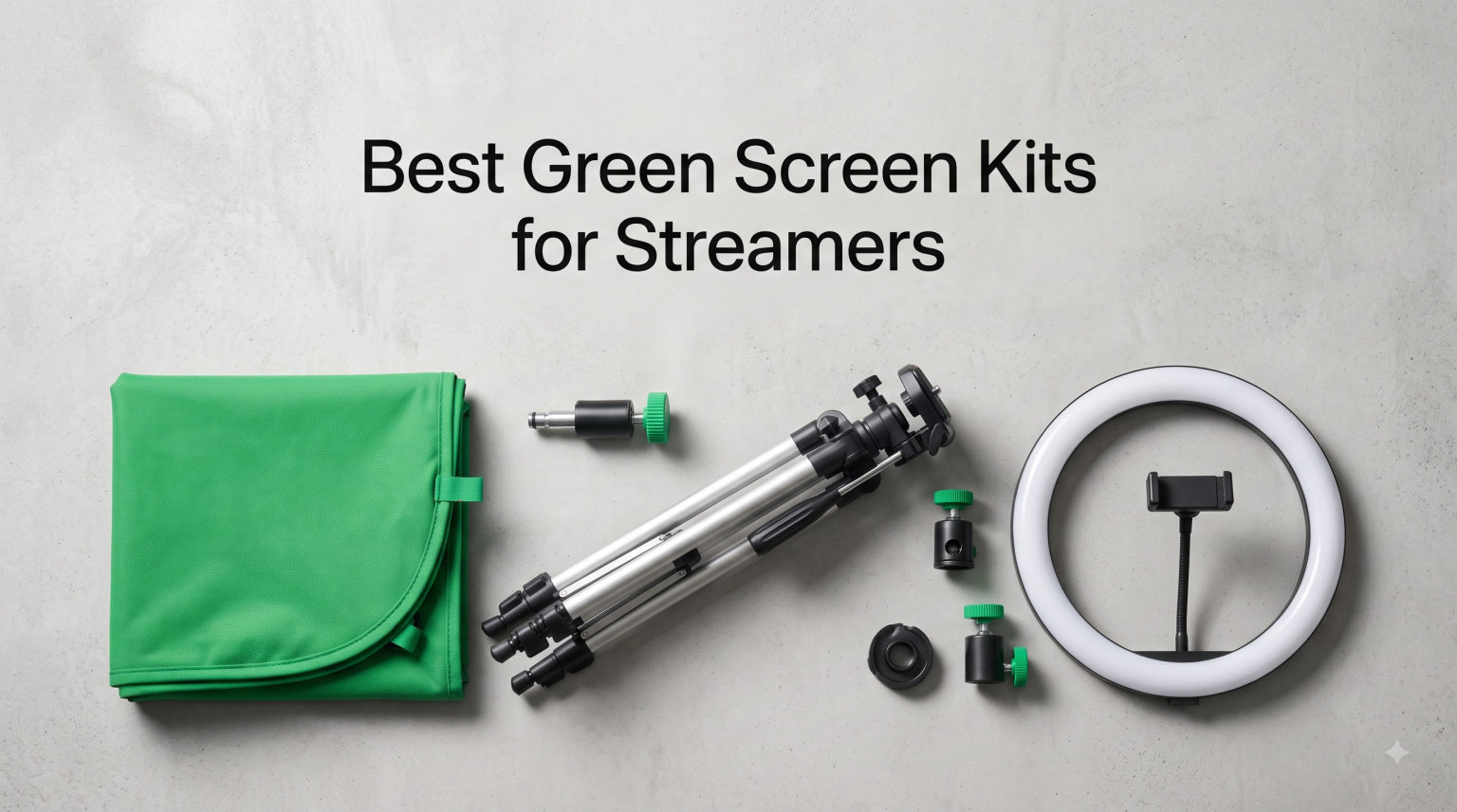 Best Green Screen Kits for Streamers