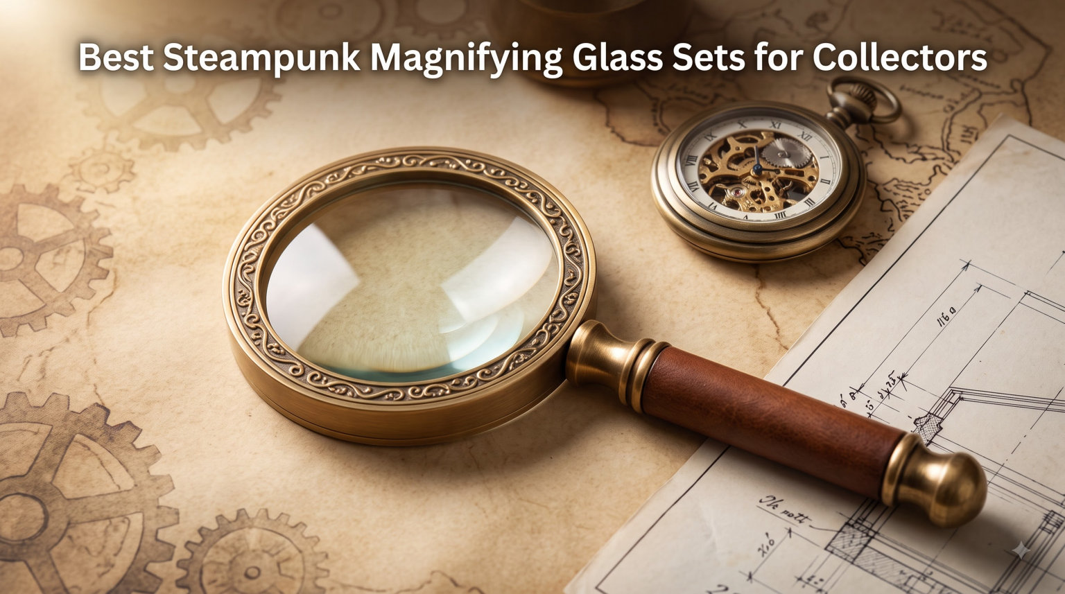Best Steampunk Magnifying Glass Sets for Collectors