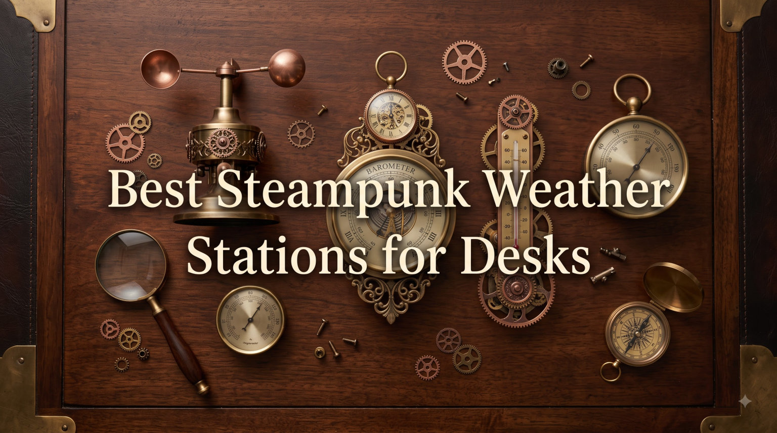 Best Steampunk Weather Stations for Desks