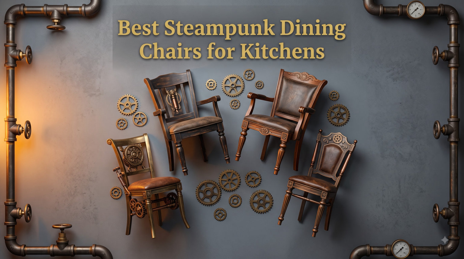 Best Steampunk Dining Chairs for Kitchens