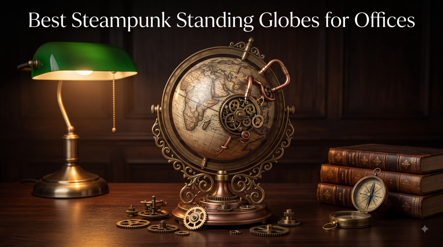 Best Steampunk Standing Globes for Offices