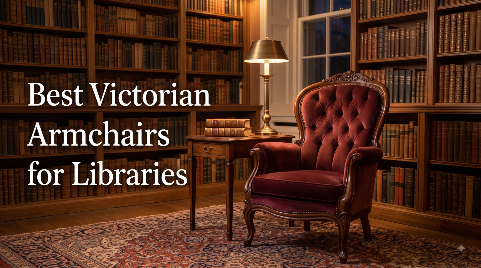Best Victorian Armchairs for Libraries