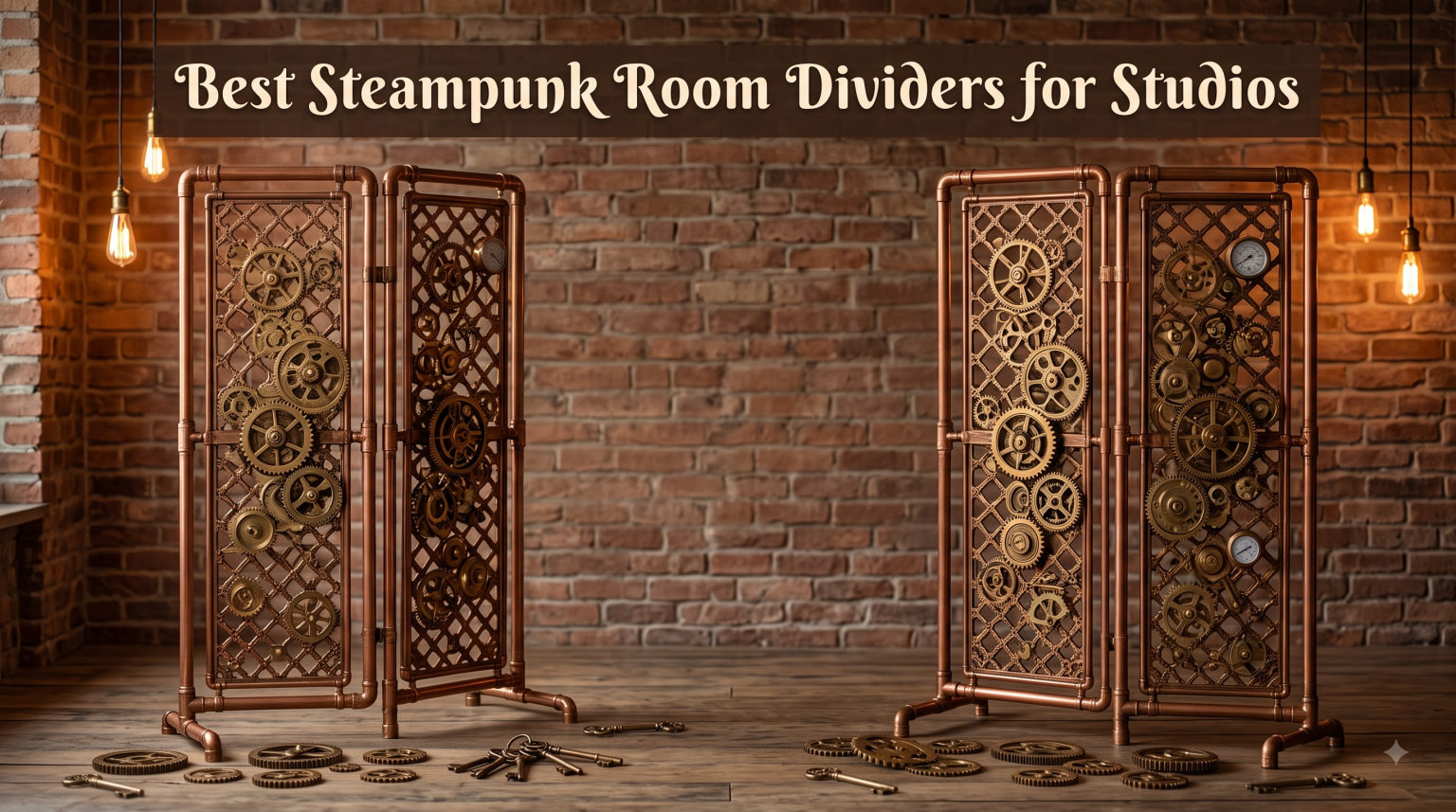 Best Steampunk Room Dividers for Studios
