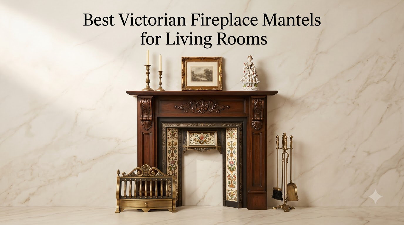 Best Victorian Fireplace Mantels for Living Rooms
