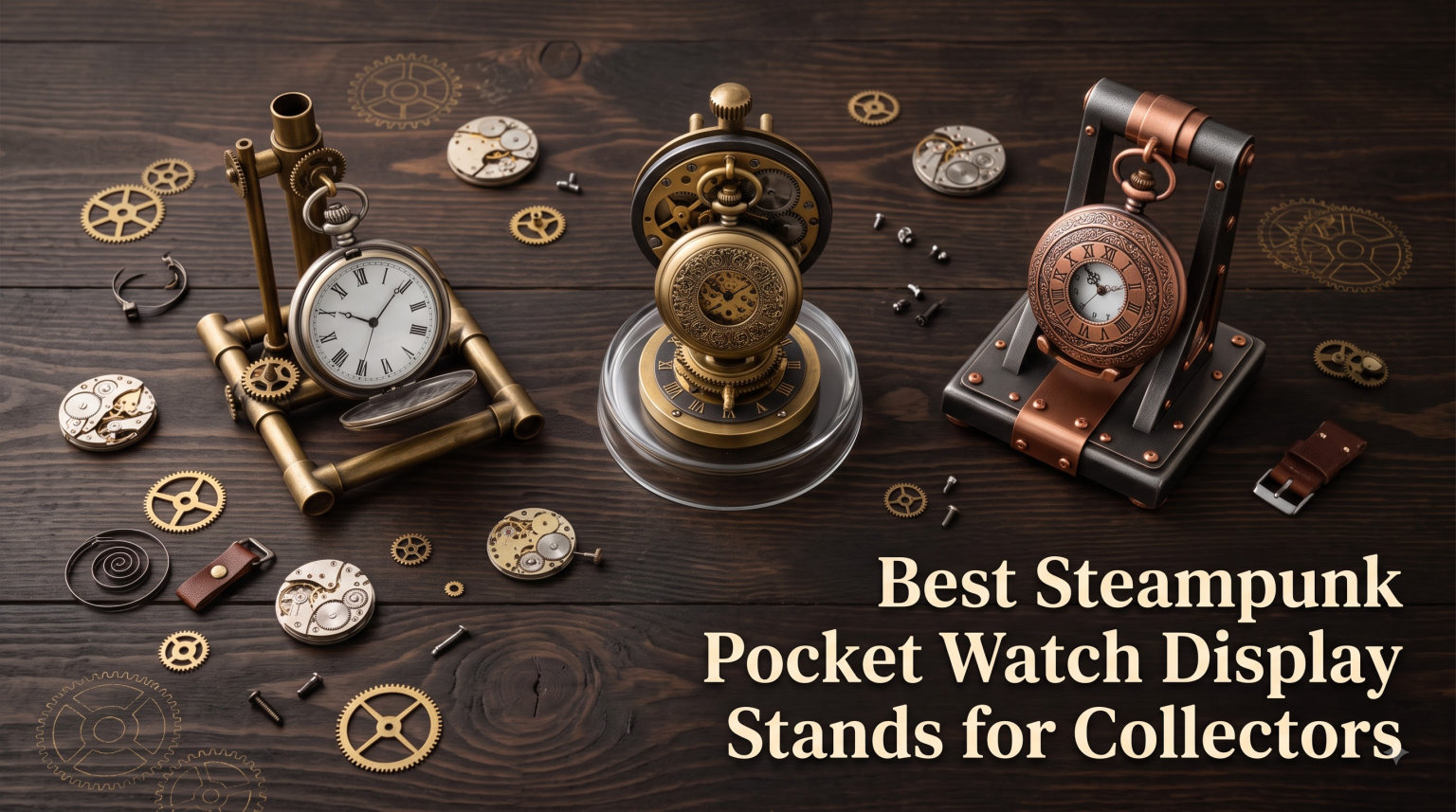 Best Steampunk Pocket Watch Display Stands for Collectors