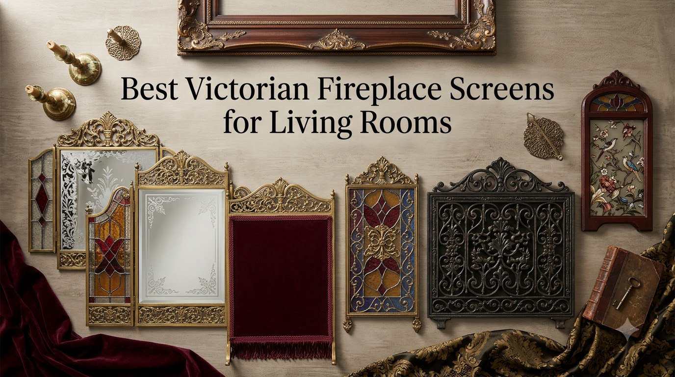 Best Victorian Fireplace Screens for Living Rooms