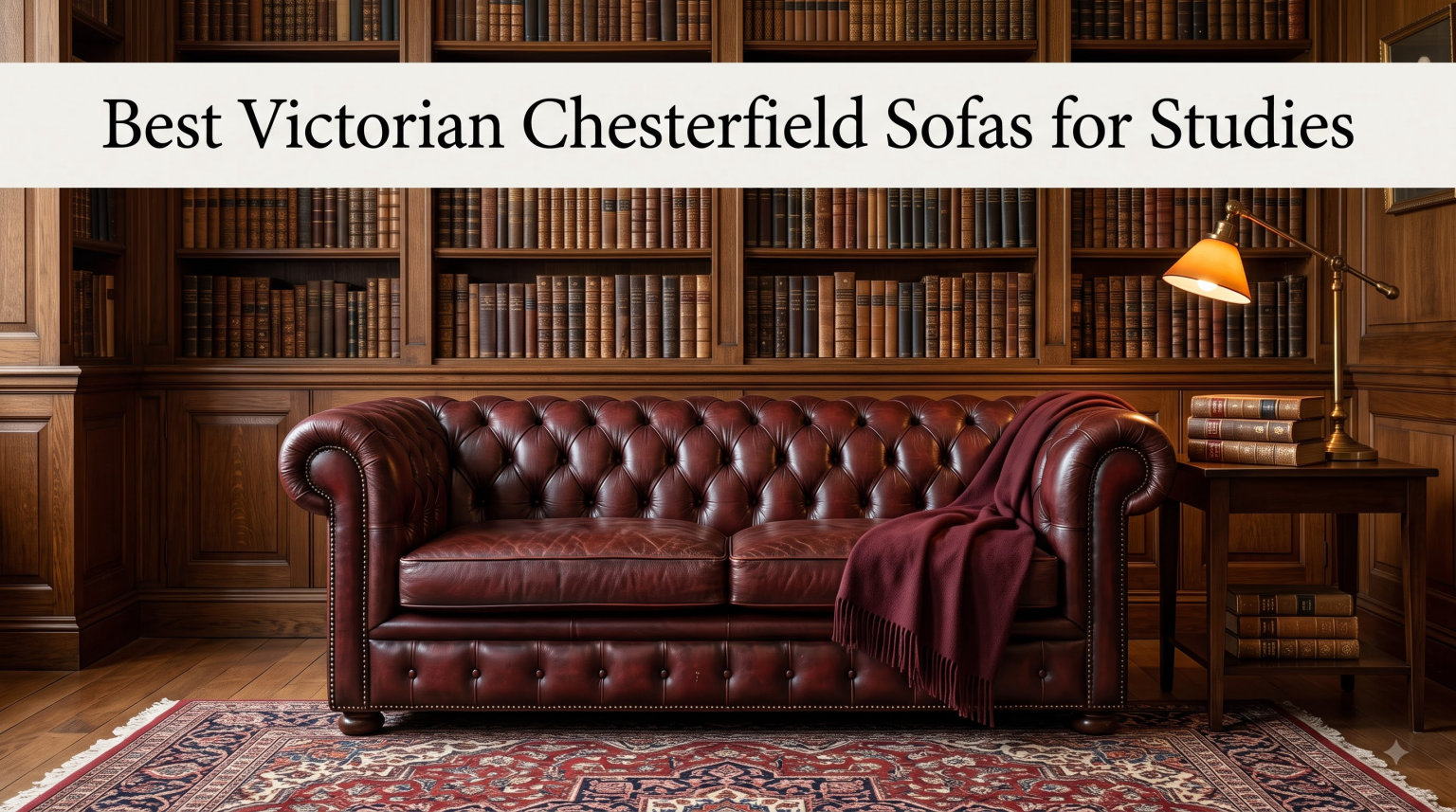 Best Victorian Chesterfield Sofas for Studies