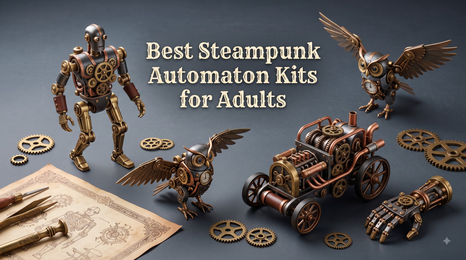 Best Steampunk Automaton Kits for Adults