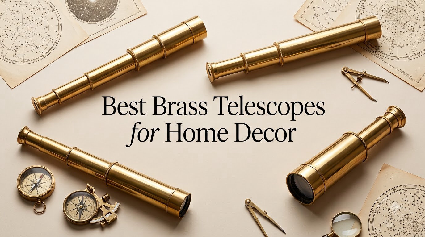 Best Brass Telescopes for Home Decor