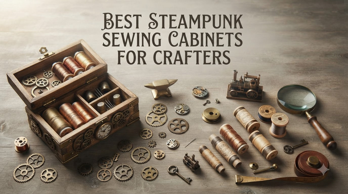 Best Steampunk Sewing Cabinets for Crafters