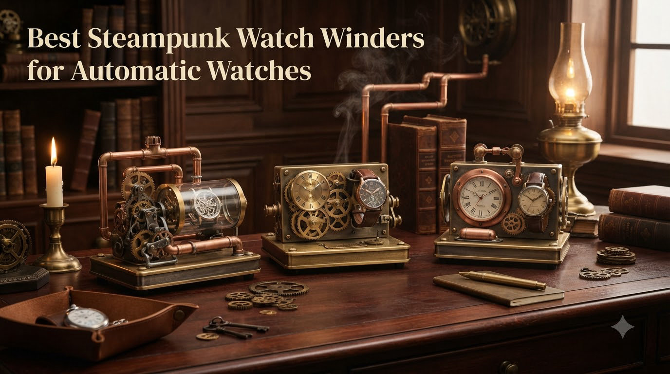 Best Steampunk Watch Winders for Automatic Watches