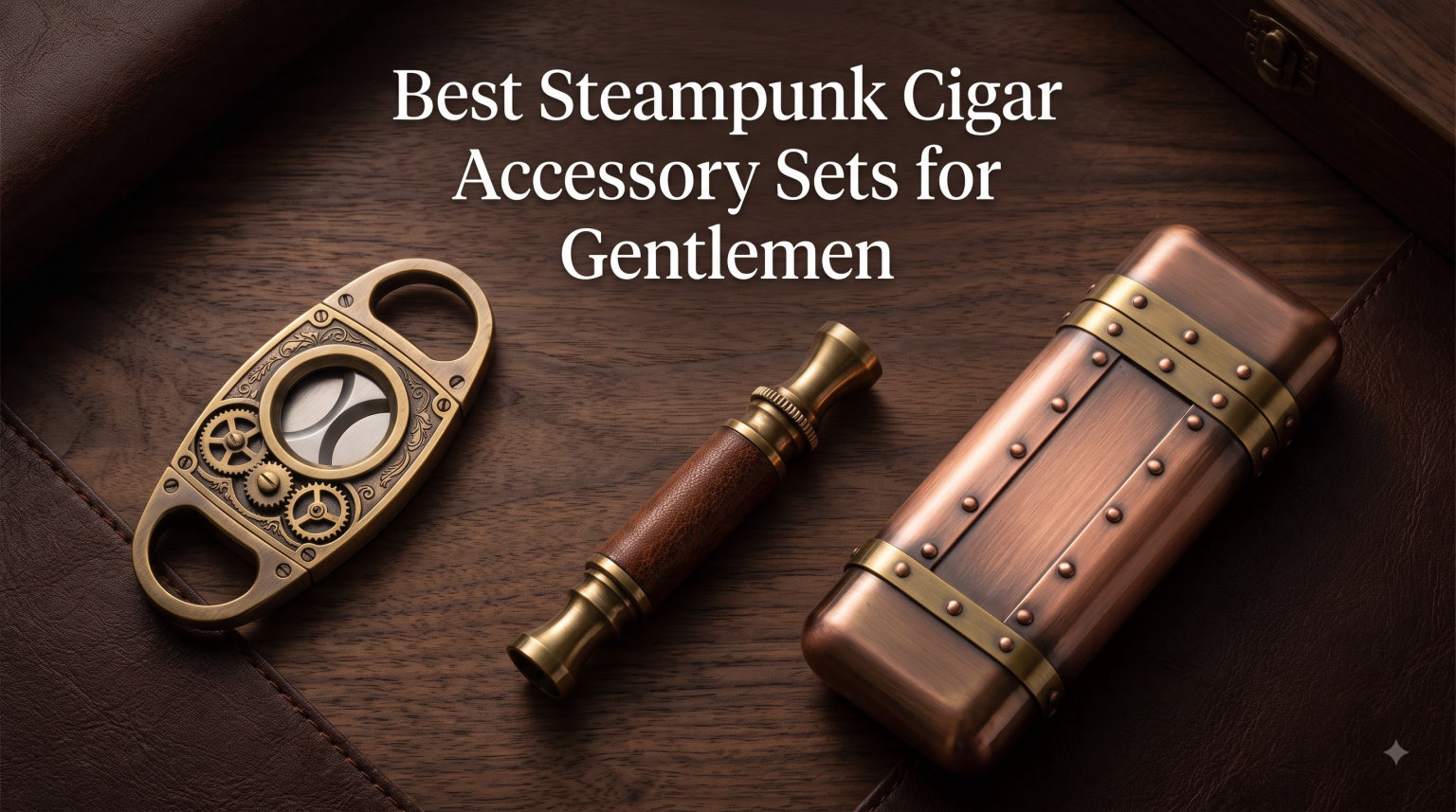 Best Steampunk Cigar Accessory Sets for Gentlemen