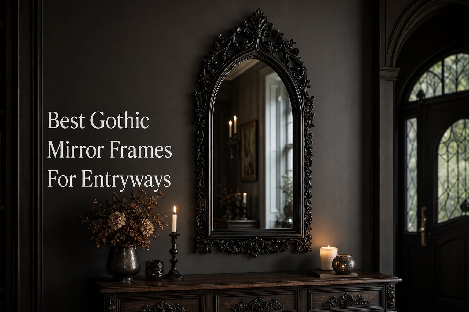 Best Gothic Mirror Frames For Entryways
