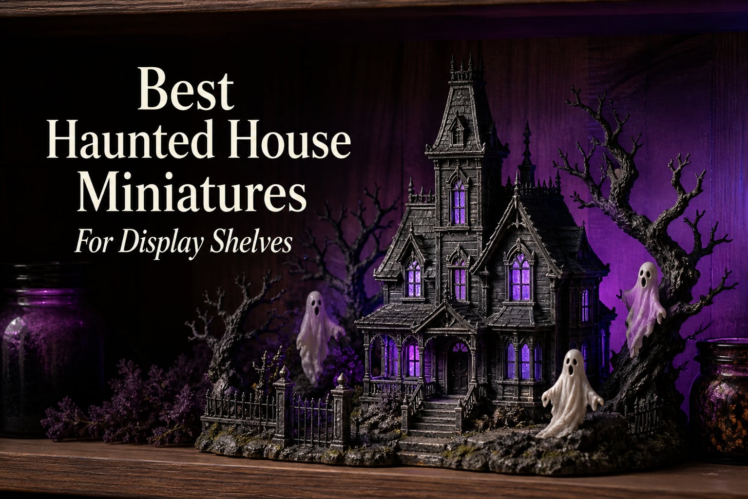 Best Haunted House Miniatures For Display Shelves