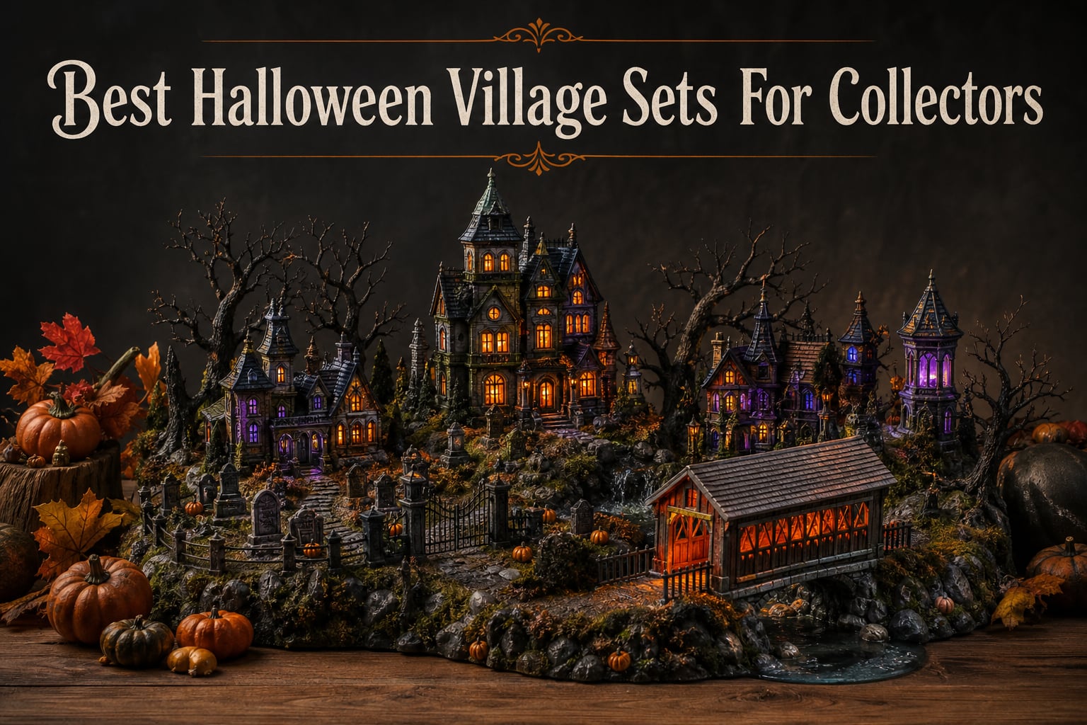 Best Halloween Village Sets For Collectors