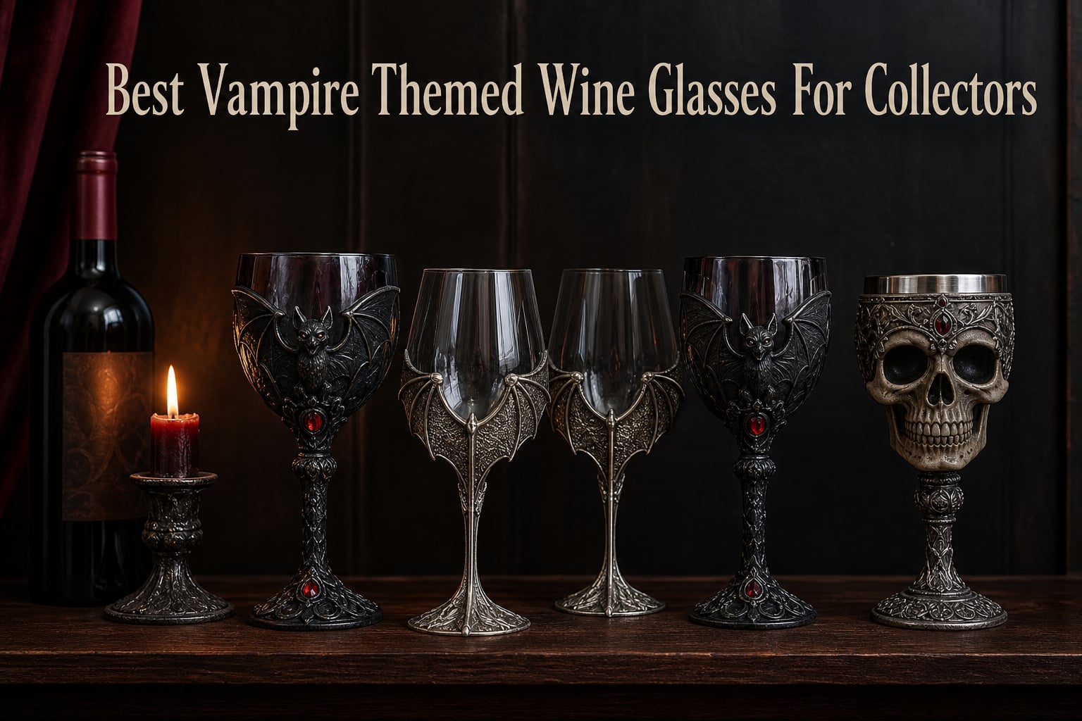 Best Vampire Themed Wine Glasses For Collectors