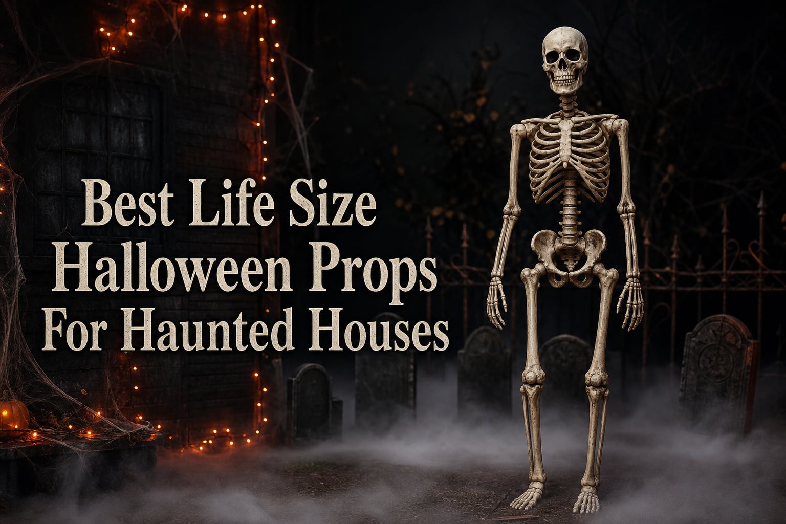 Best Life Size Halloween Props For Haunted Houses