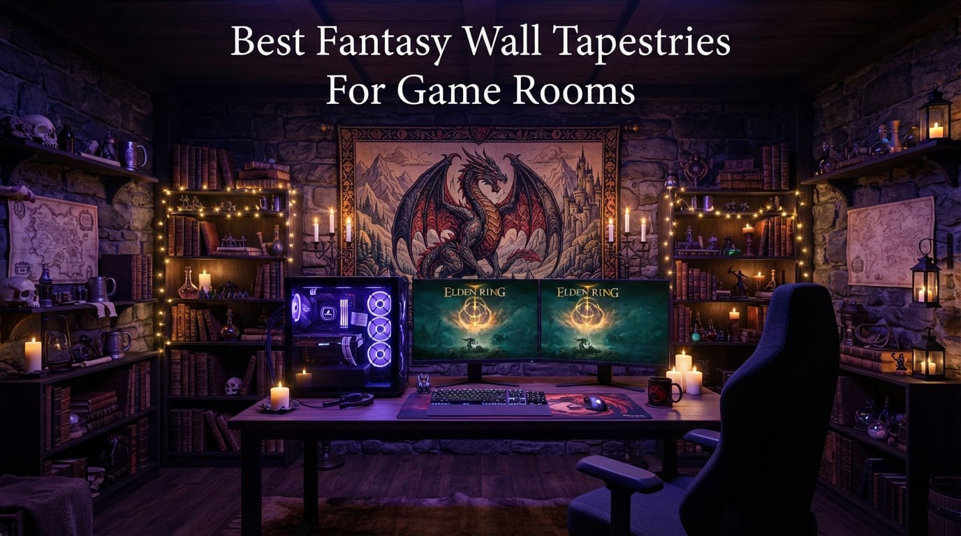 Best Fantasy Wall Tapestries For Game Rooms