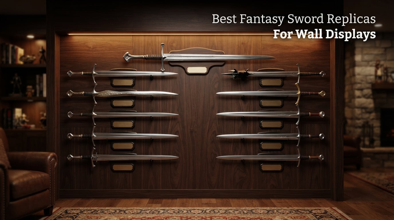 Best Fantasy Sword Replicas For Wall Displays