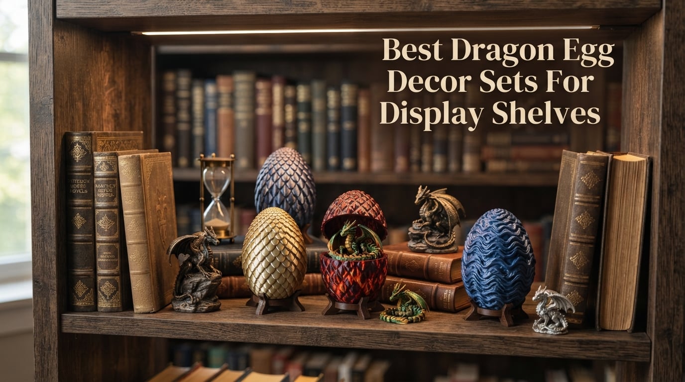 Best Dragon Egg Decor Sets For Display Shelves