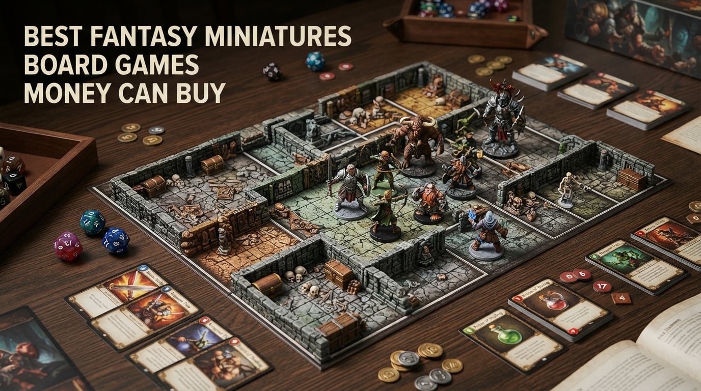 Best Fantasy Miniatures Board Games Money Can Buy
