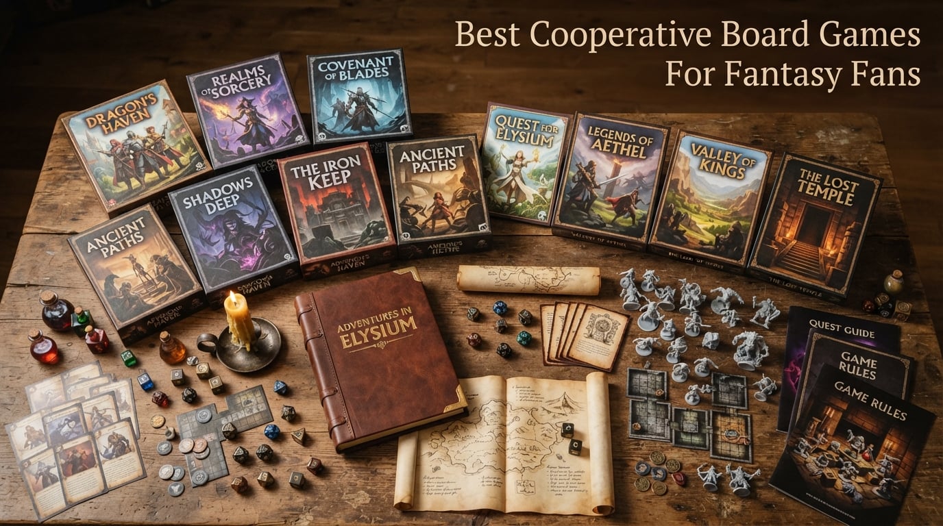 Best Cooperative Board Games For Fantasy Fans