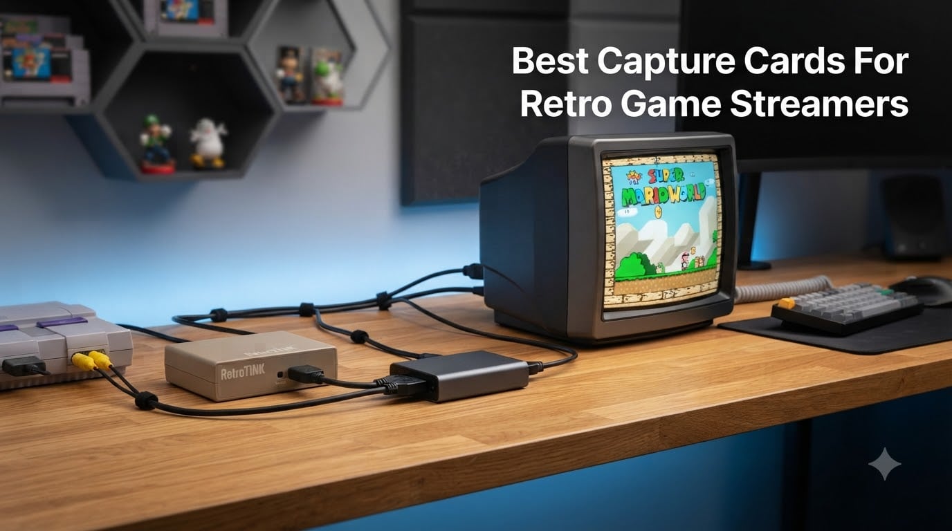 Best Capture Cards For Retro Game Streamers