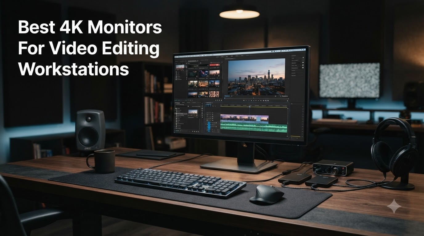 Best 4K Monitors For Video Editing Workstations