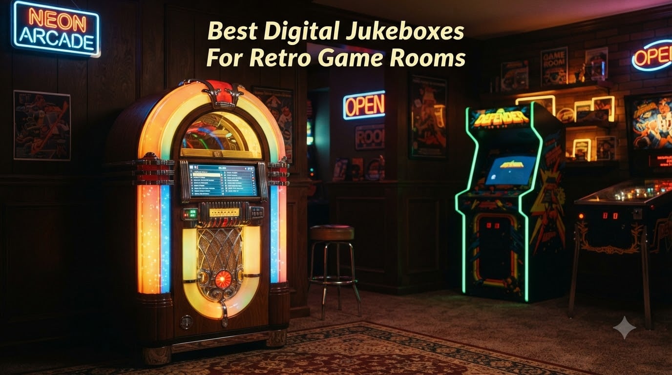 Best Digital Jukeboxes For Retro Game Rooms