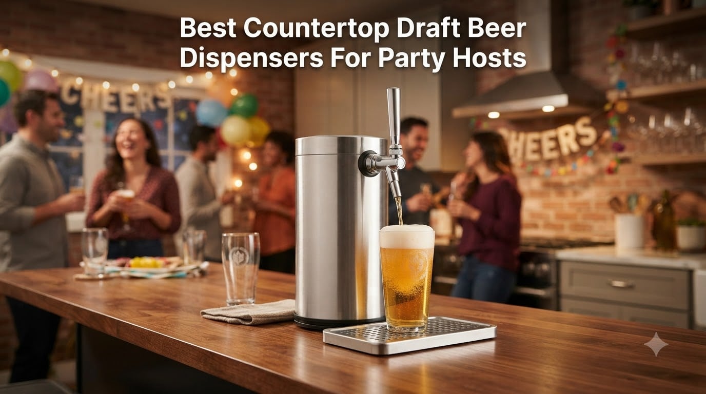 Best Countertop Draft Beer Dispensers For Party Hosts