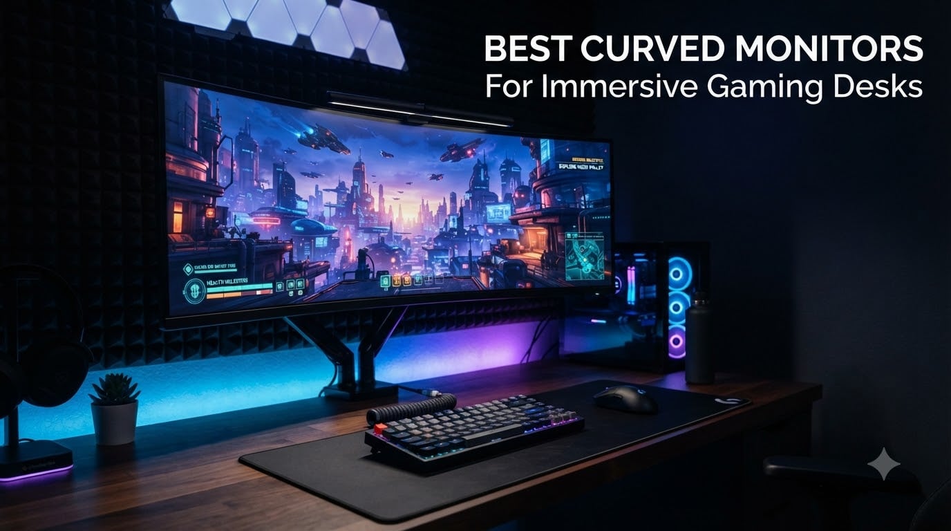 Best Curved Monitors For Immersive Gaming Desks