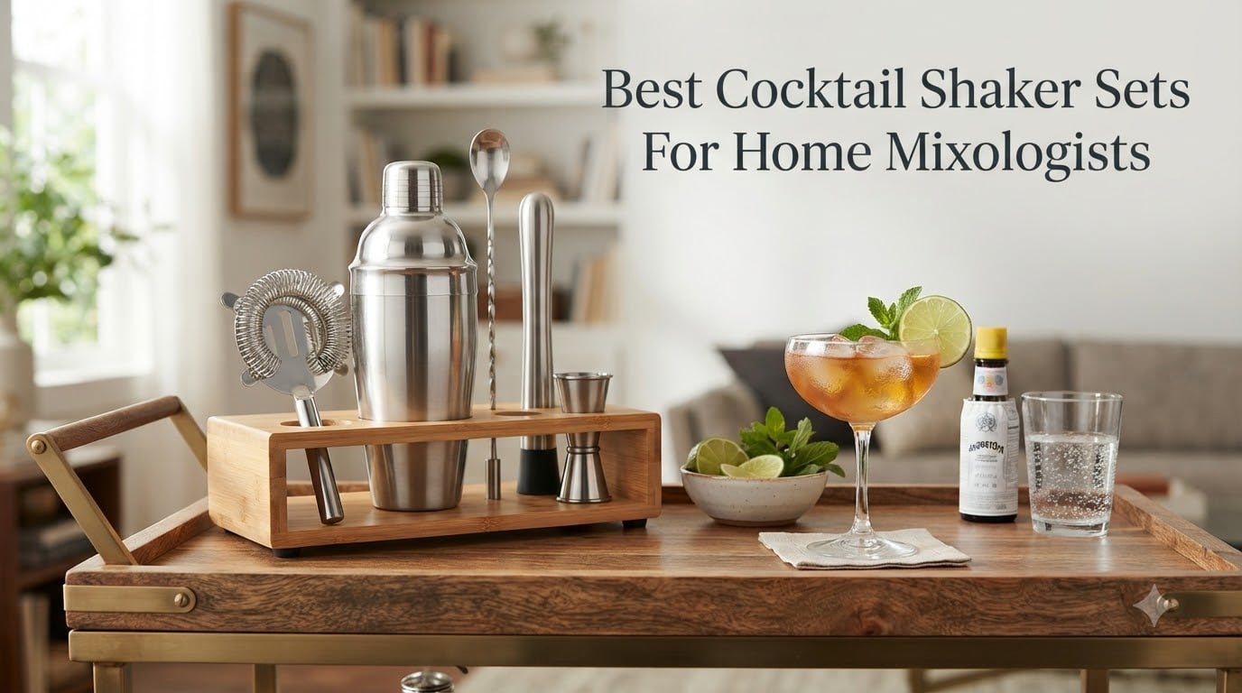 Best Cocktail Shaker Sets For Home Mixologists