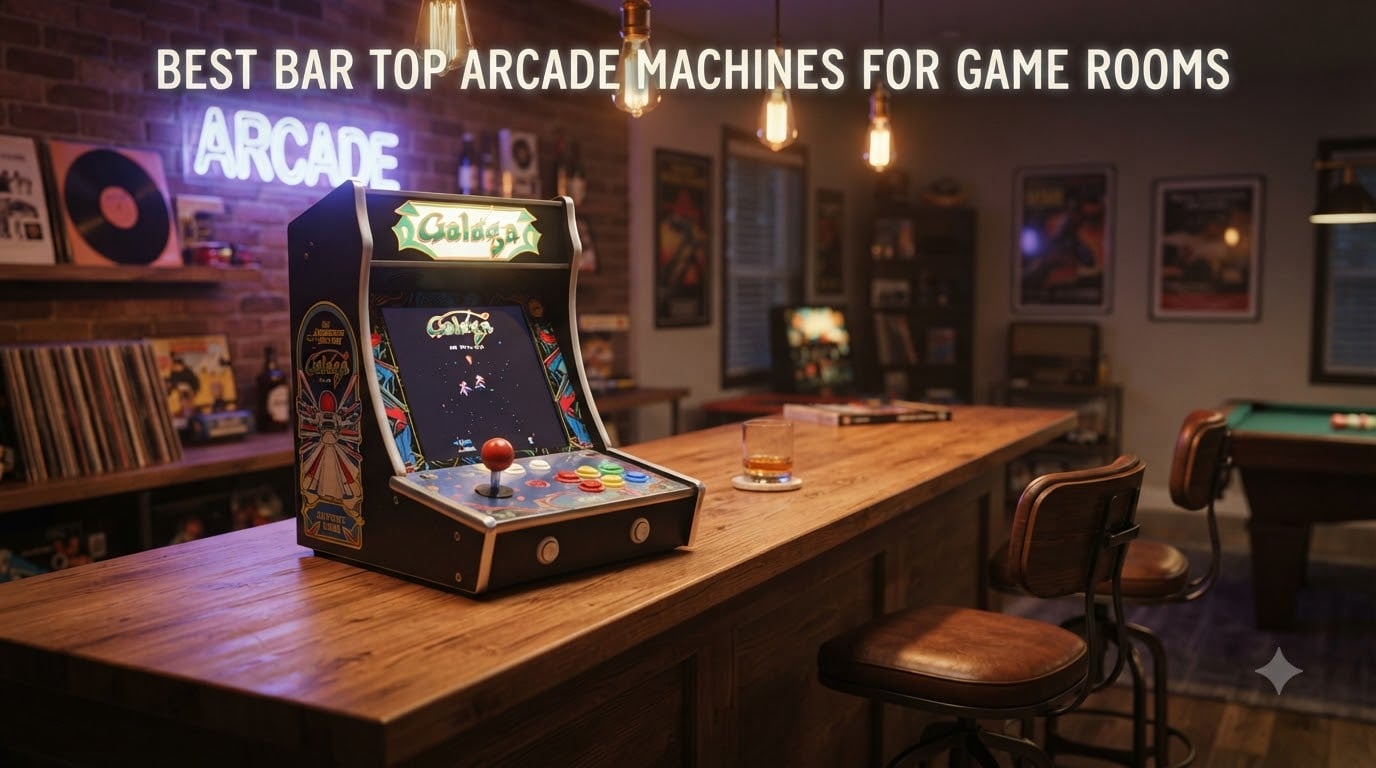 Best Bar Top Arcade Machines For Game Rooms
