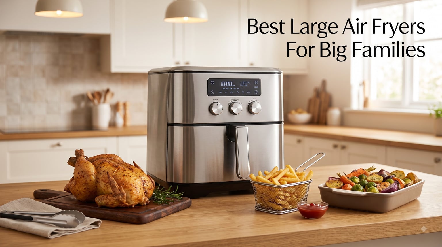Best Large Air Fryers For Big Families