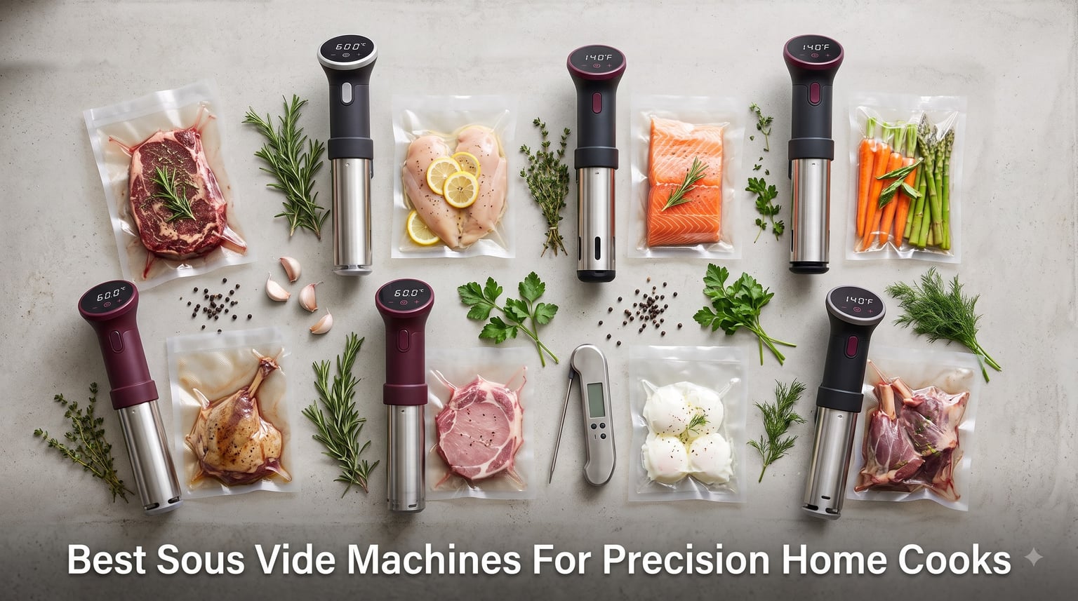 Best Sous Vide Machines For Precision Home Cooks