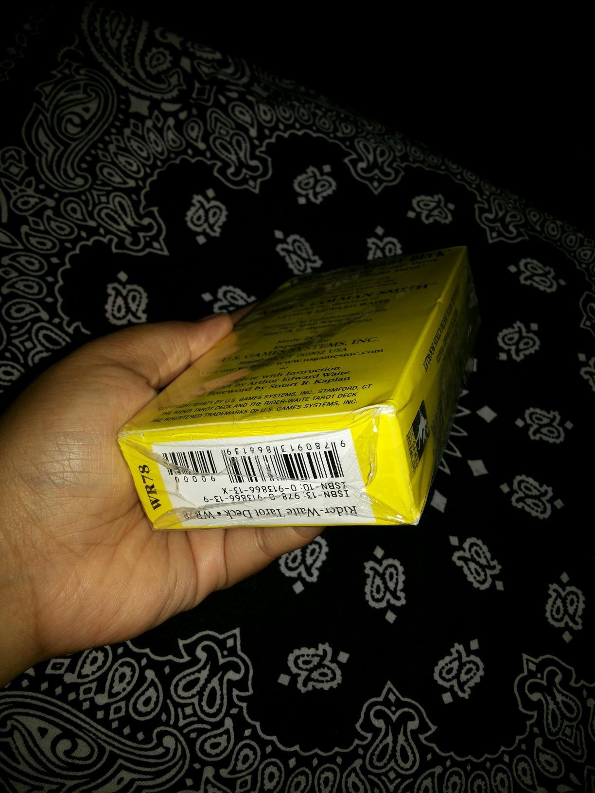 The Rider Tarot Deck: The Authentic Rider-Waite Tarot Deck with Instruction Booklet customer photo 1