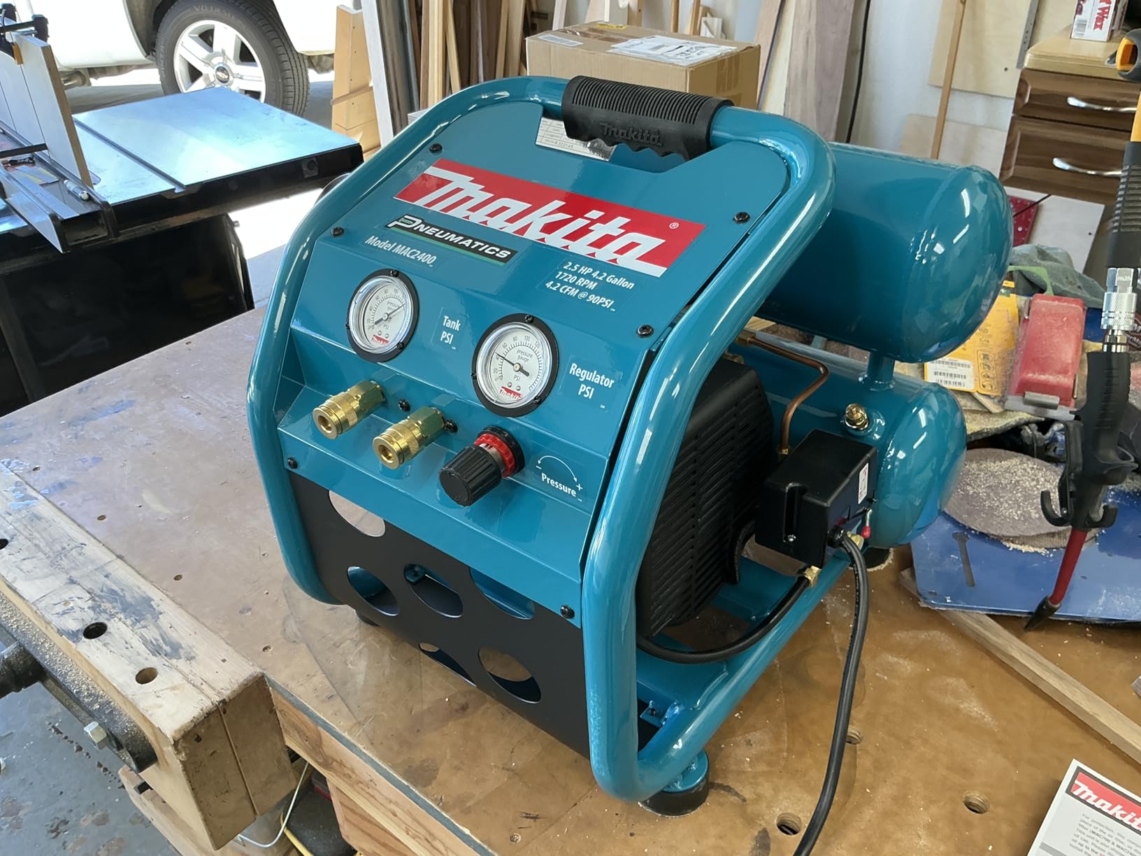 Makita MAC2400 2.5 HP Big Bore Air Compressor customer photo 2