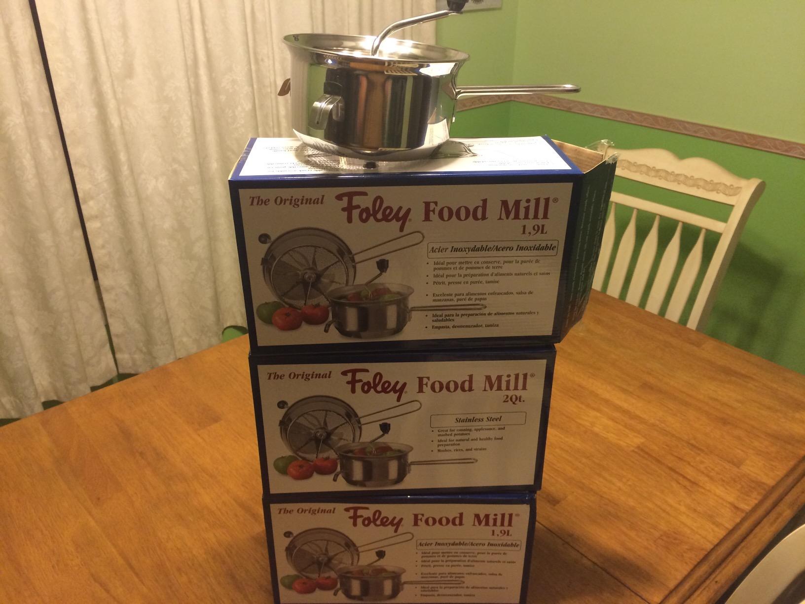 Mirro 50024 Foley Stainless Steel Healthy Food Mill Cookware, 2-Quart, Silver | Effortless Pureeing and Straining, Built for Lasting Use, Premium Milling Discs, Dishwasher Safe for Easy Cleaning customer photo 1