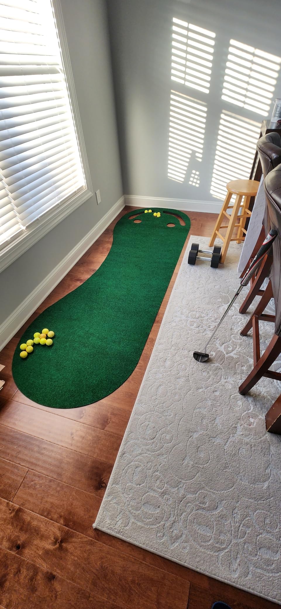 PUTT-A-Bout Par Three Golf Putting Green (3' x 9') customer photo 1